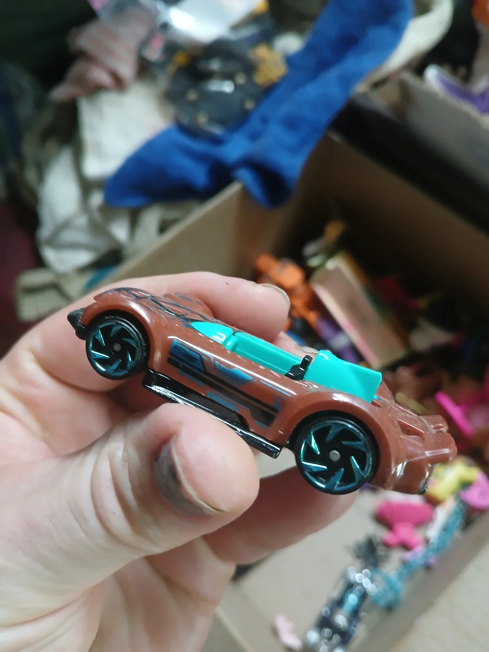 1:64 scale Hot Wheels Monteracer, specifically the 2019 Multipack Exclusive